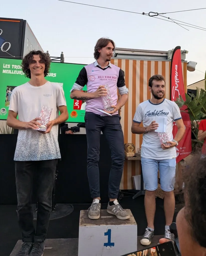 Ludovic Marti, premier au classement individuel